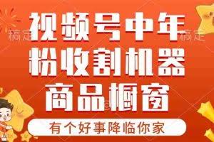 (10874期)【有个好事降临你家】-视频号最火赛道,商品橱窗,分成计划 条条爆